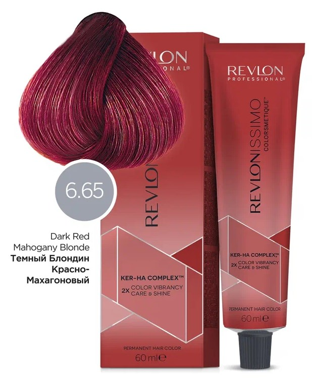 

Краска для волос Revlon Professional Revlonissimo Colorsmetique Color & Care, 6.65