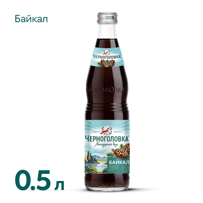 

Газированный напиток Черноголовка Байкал 500 мл