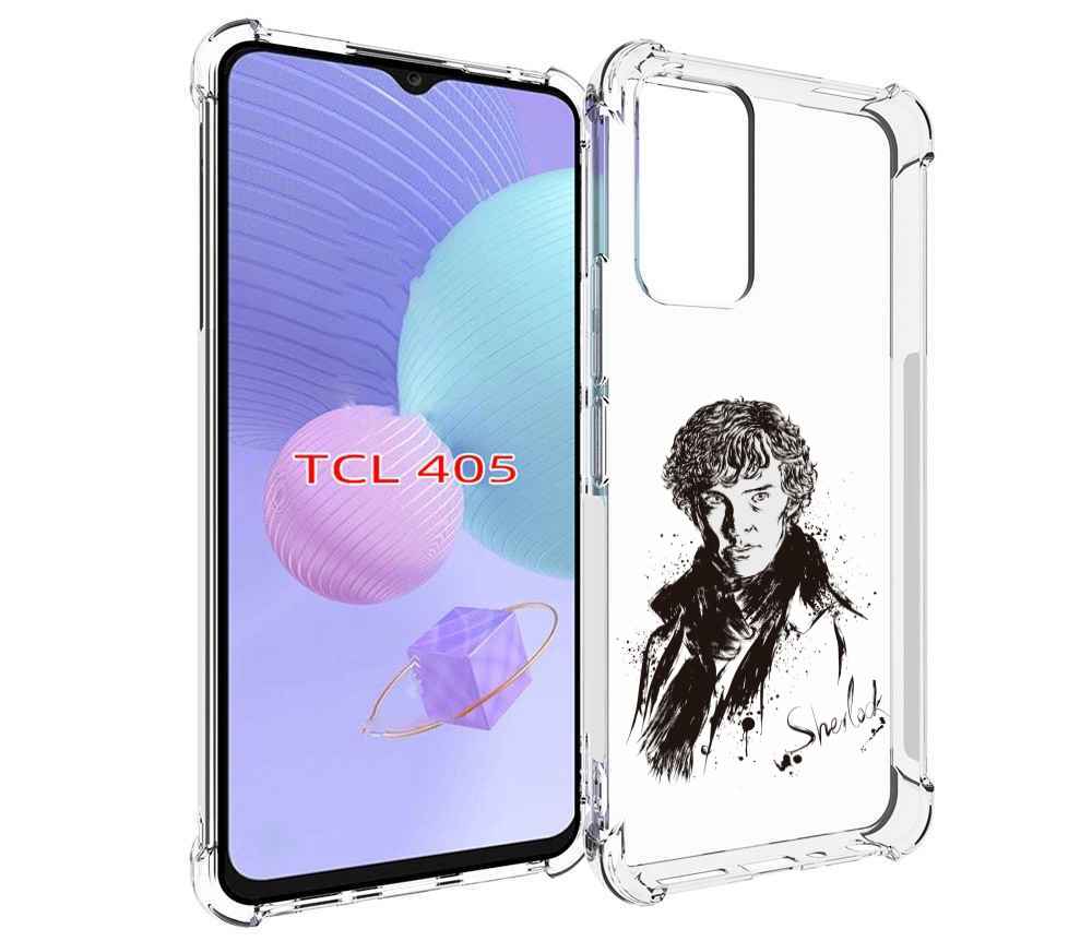 

Чехол MyPads шерлок холмс портрет для TCL 405, Tocco