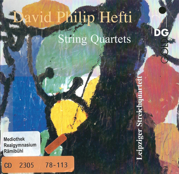 Hefti. D P: String Quartets Nos. 1-4. Leipzig String Quartet (1 CD)