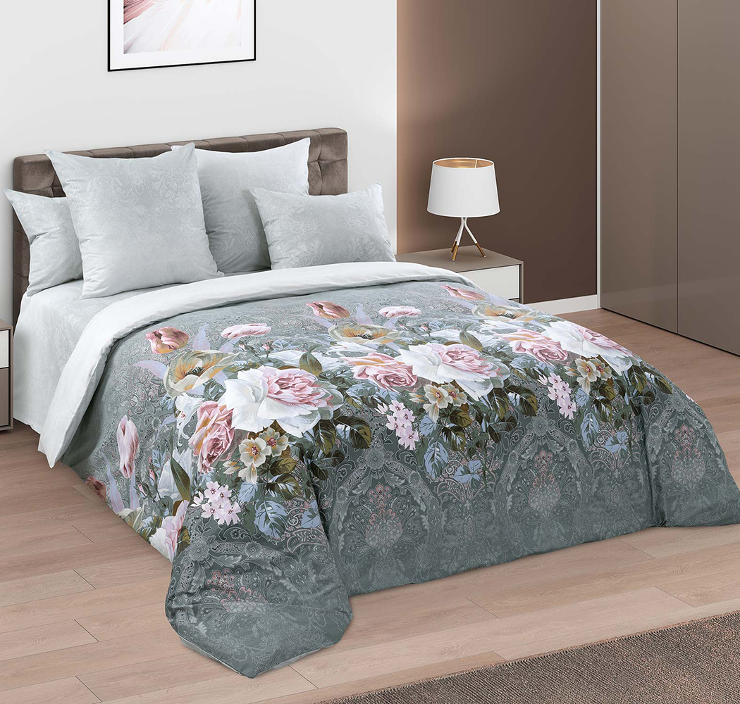 

Постельное белье Mercury Home Морфей 1.5 СП Перкаль 4 наволочки, Морфей
