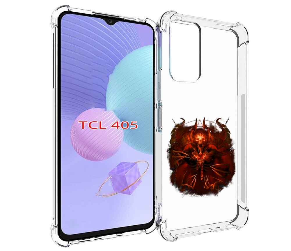 

Чехол MyPads яркий демон для TCL 405, Tocco