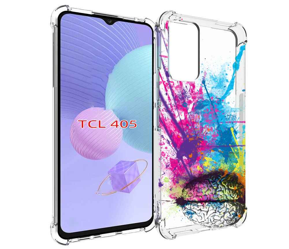 

Чехол MyPads яркий красочный мозг для TCL 405, Tocco