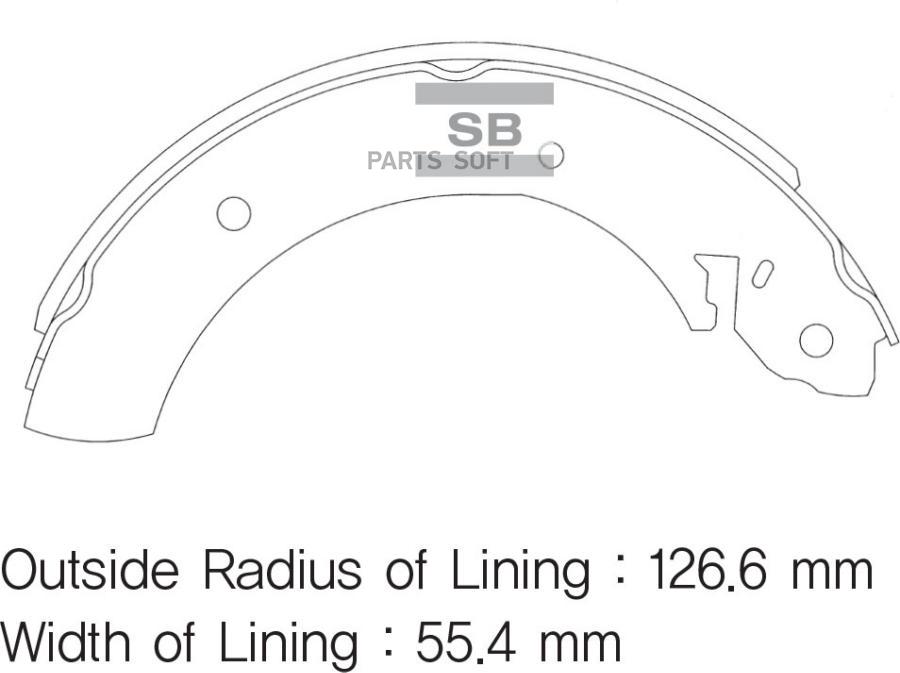 

Тормозные колодки Sangsin brake SA072GR