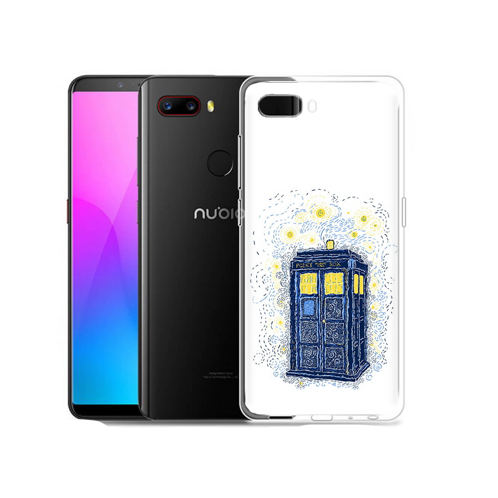 

Чехол MyPads Tocco для ZTE Nubia Z18 будка рисунок (PT115657.463.249), Прозрачный, Tocco