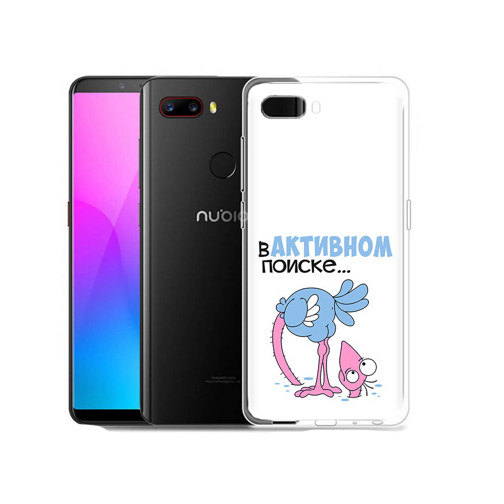 

Чехол MyPads Tocco для ZTE Nubia Z18 в активном поиске (PT115657.463.255), Прозрачный, Tocco