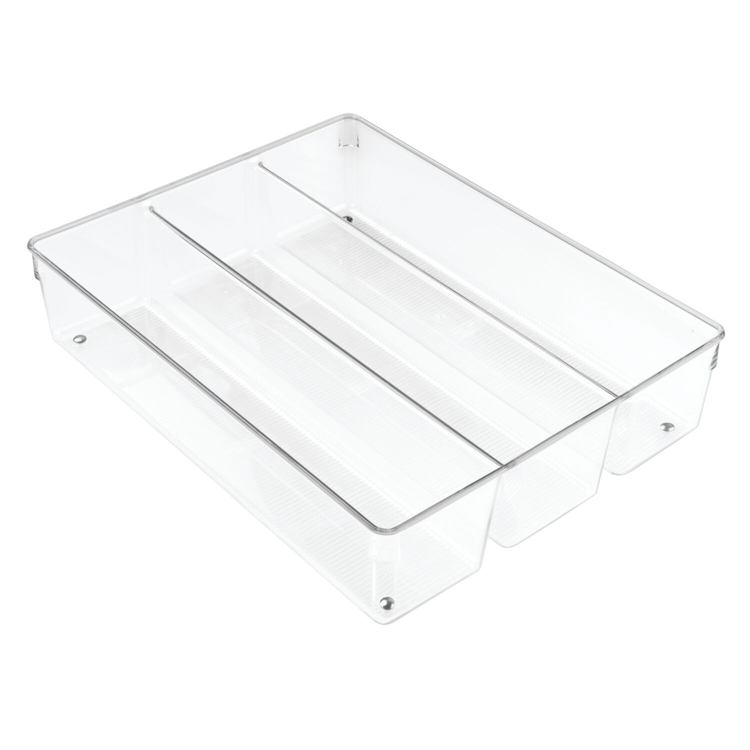 

Лоток InterDesign для столовых приборов LINUS трехсекционный 35х26,7х7,6см, Linus