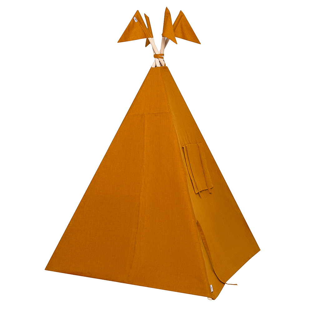 Игровая палатка VamVigvam Вигвам 110x110 горчица vv010355