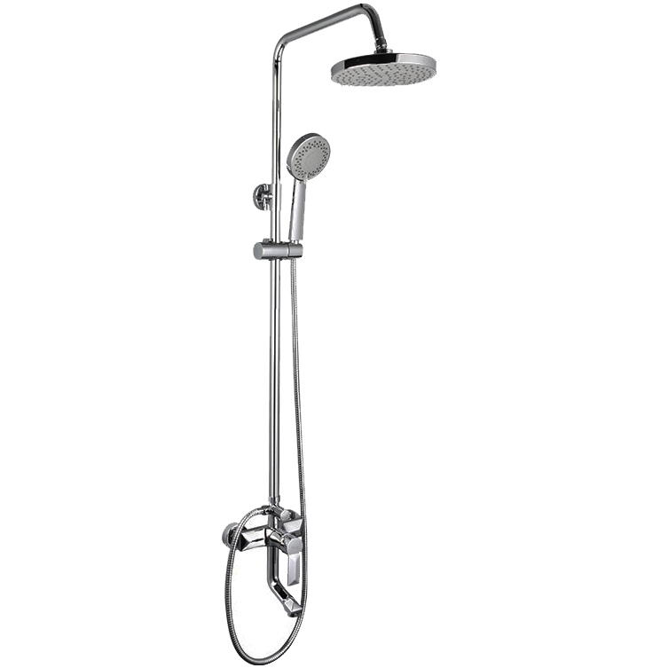 Душевая система FRAP F2418 с верхним душем, смесителем и ручной лейкой ручной душ frap