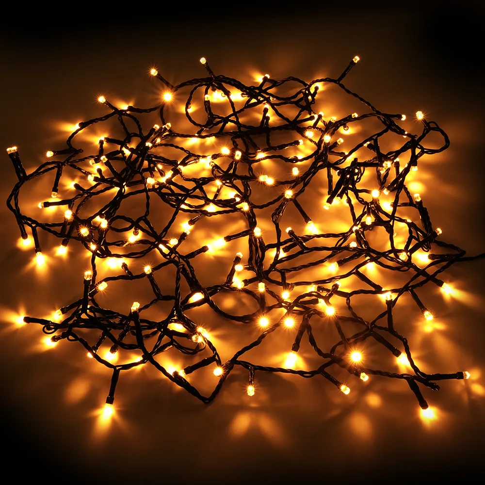 Световая гирлянда новогодняя Sh lights Dcb-ld120ww-e-c-31v 4690601049360 12 м белый теплый