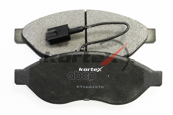 

Колодки Торм. Citroen/Peugeot/Fiat Jumper/Boxer/Ducato 06- Перед.К-Т KORTEX арт. KT1681STD