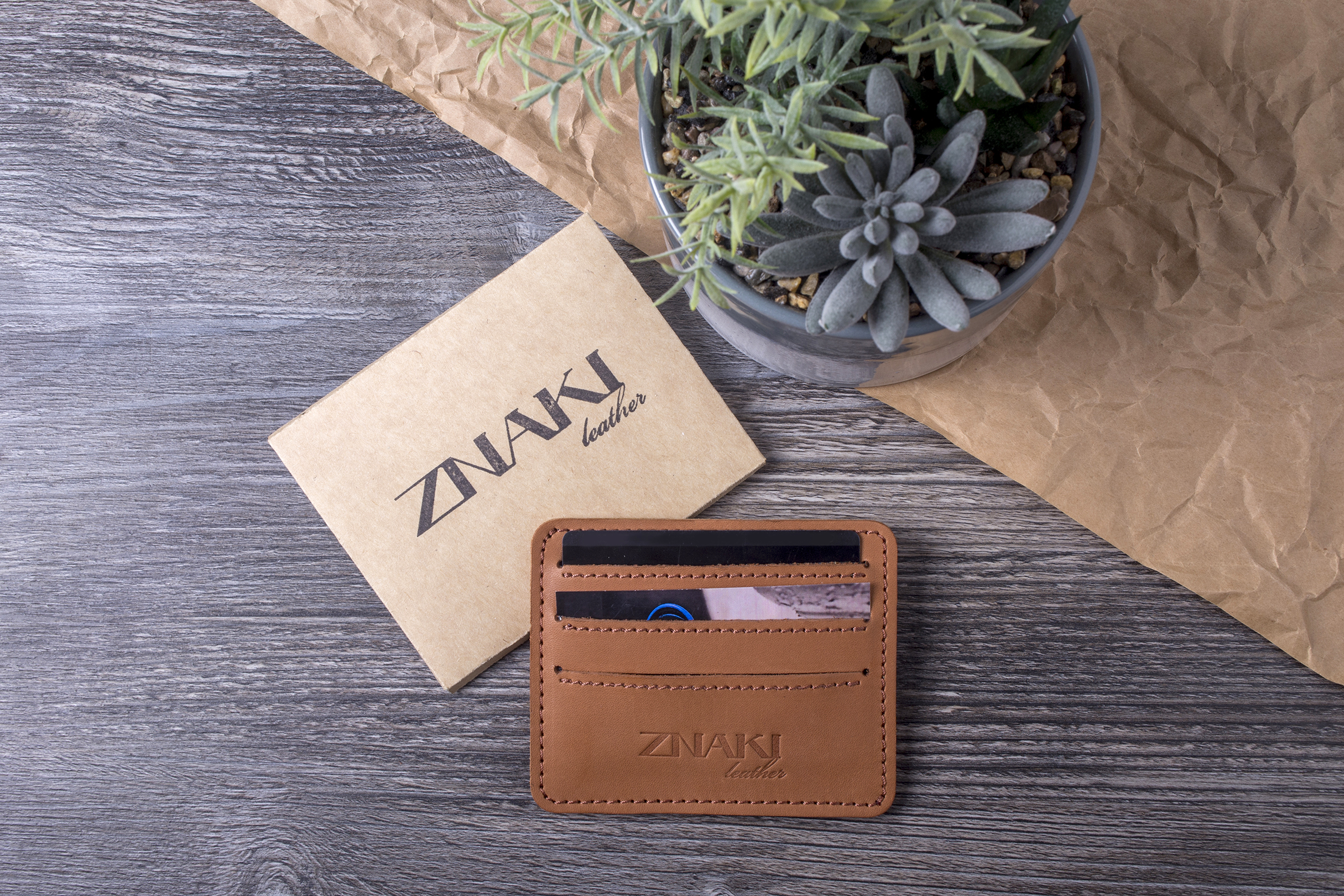 

Кредитница унисекс ZNAKI КХ-002 табак, Коричневый, КХ-002