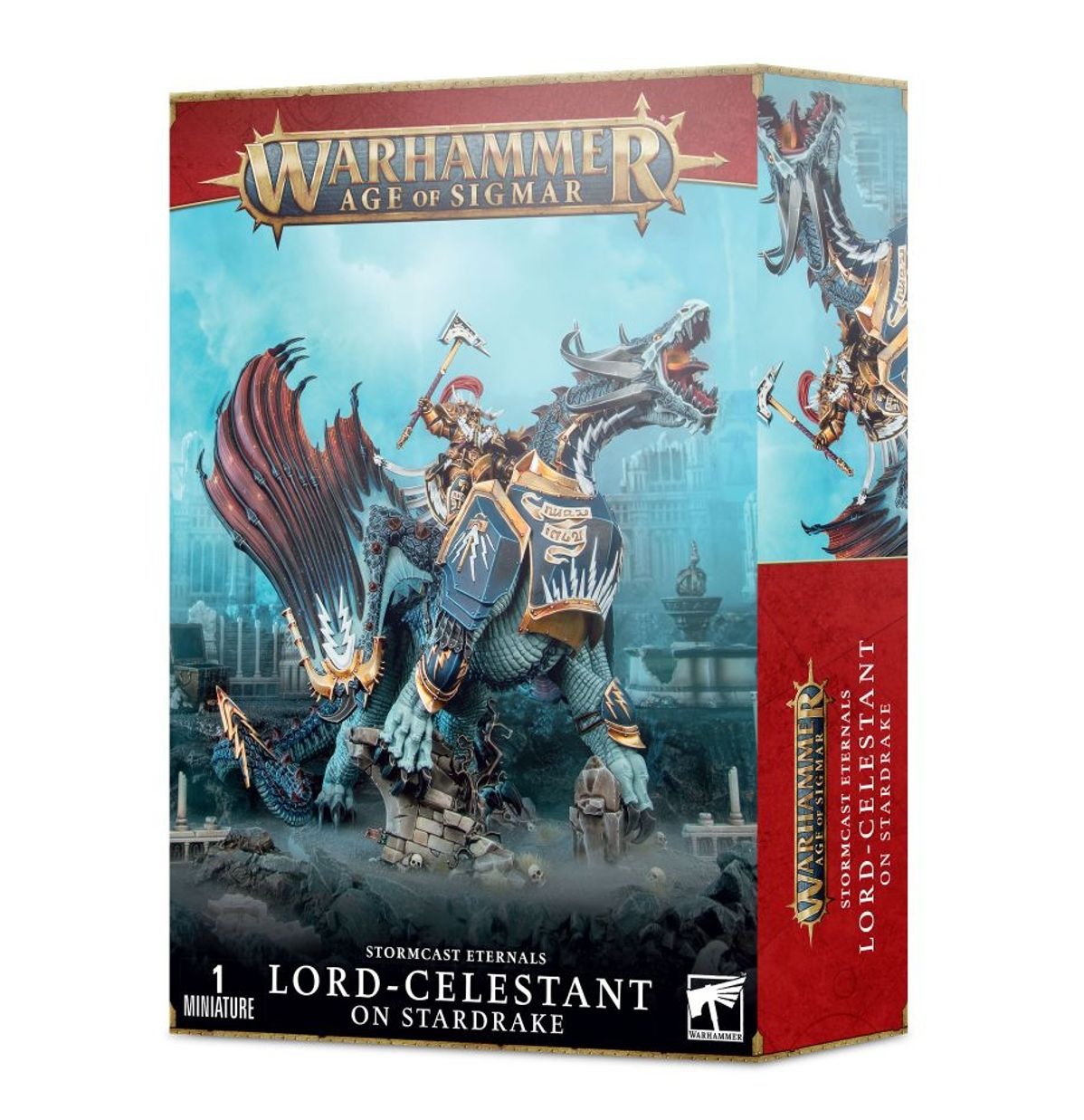 Миниатюры для игры Games Workshop Warhammer Age of Sigmar: Lord-Celestant on Stardrake