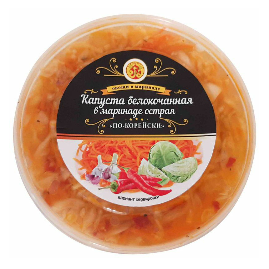 

Капуста ЧРПЗ Белокочанная в маринаде острая 330 г