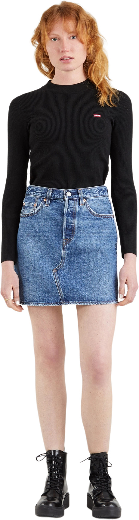 

Юбка женская Levi's 77882-0044 синяя 32, 77882-0044