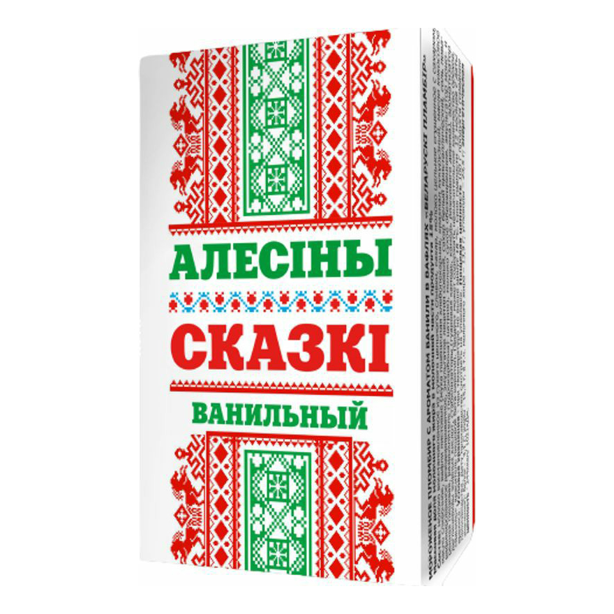 

Мороженое пломбир Алесины Сказки ванильный в вафлях 15% 80 г