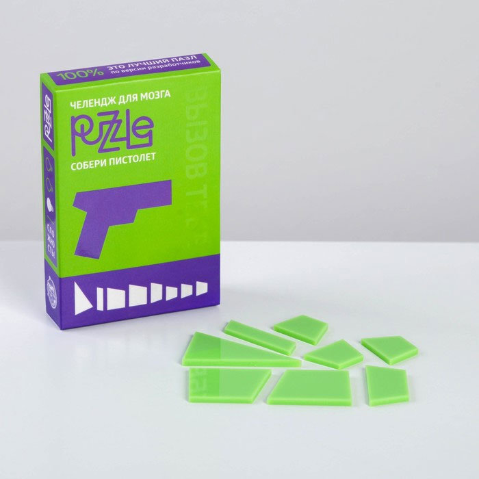 

Головоломка Лас Играс Собери пистолет 8 деталей z074786328