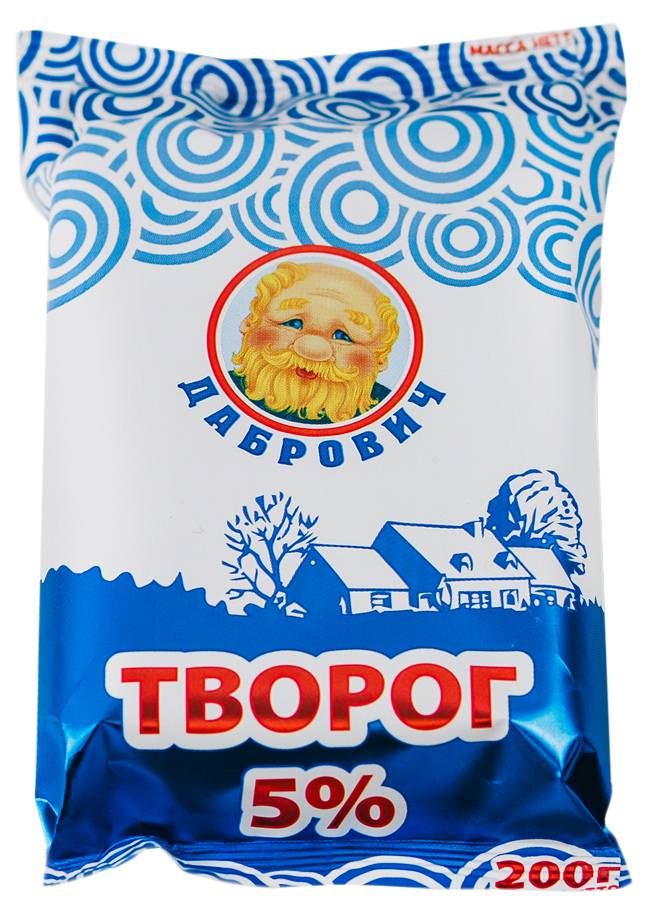 

Творог Дабрович 5% 200 г