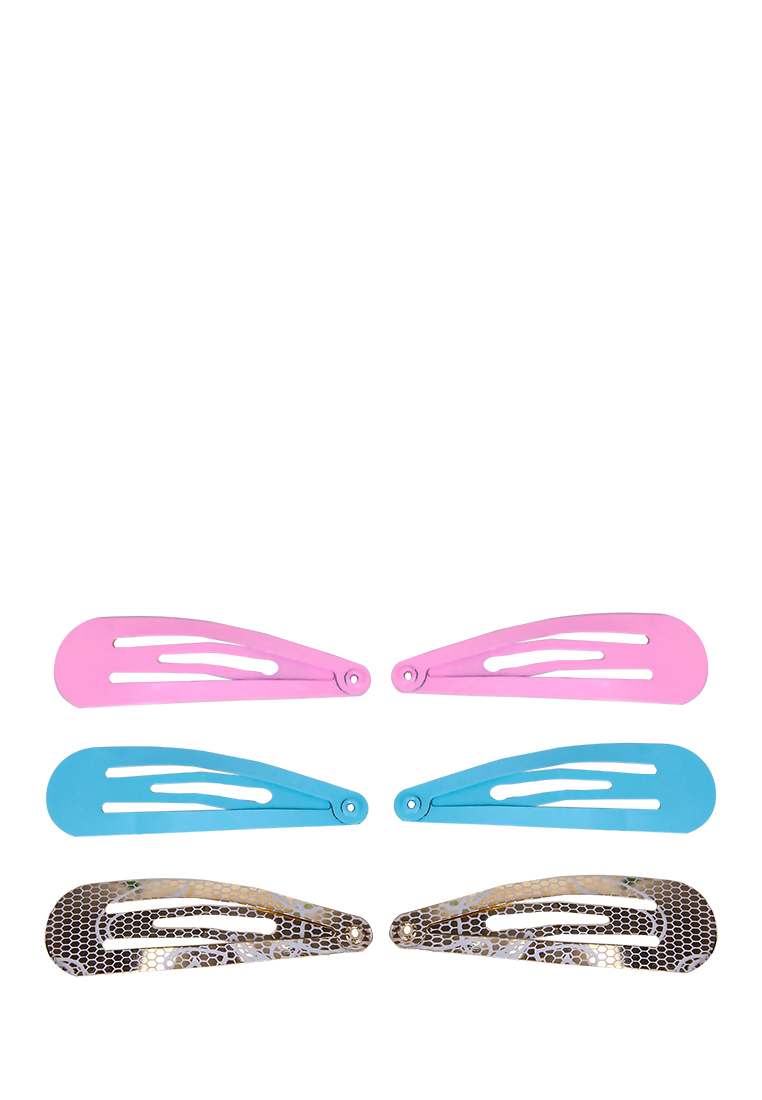 

Заколка A34695, Розовый;голубой;серебристый