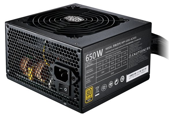 Блок питания Cooler Master MWE Gold 650 V2 650W (MPE-6501-ACAAG-EU)