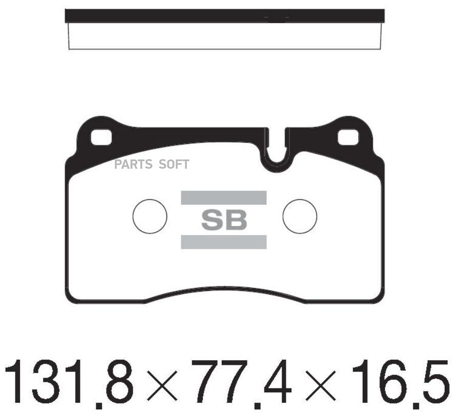 

Тормозные колодки Sangsin brake SP2235