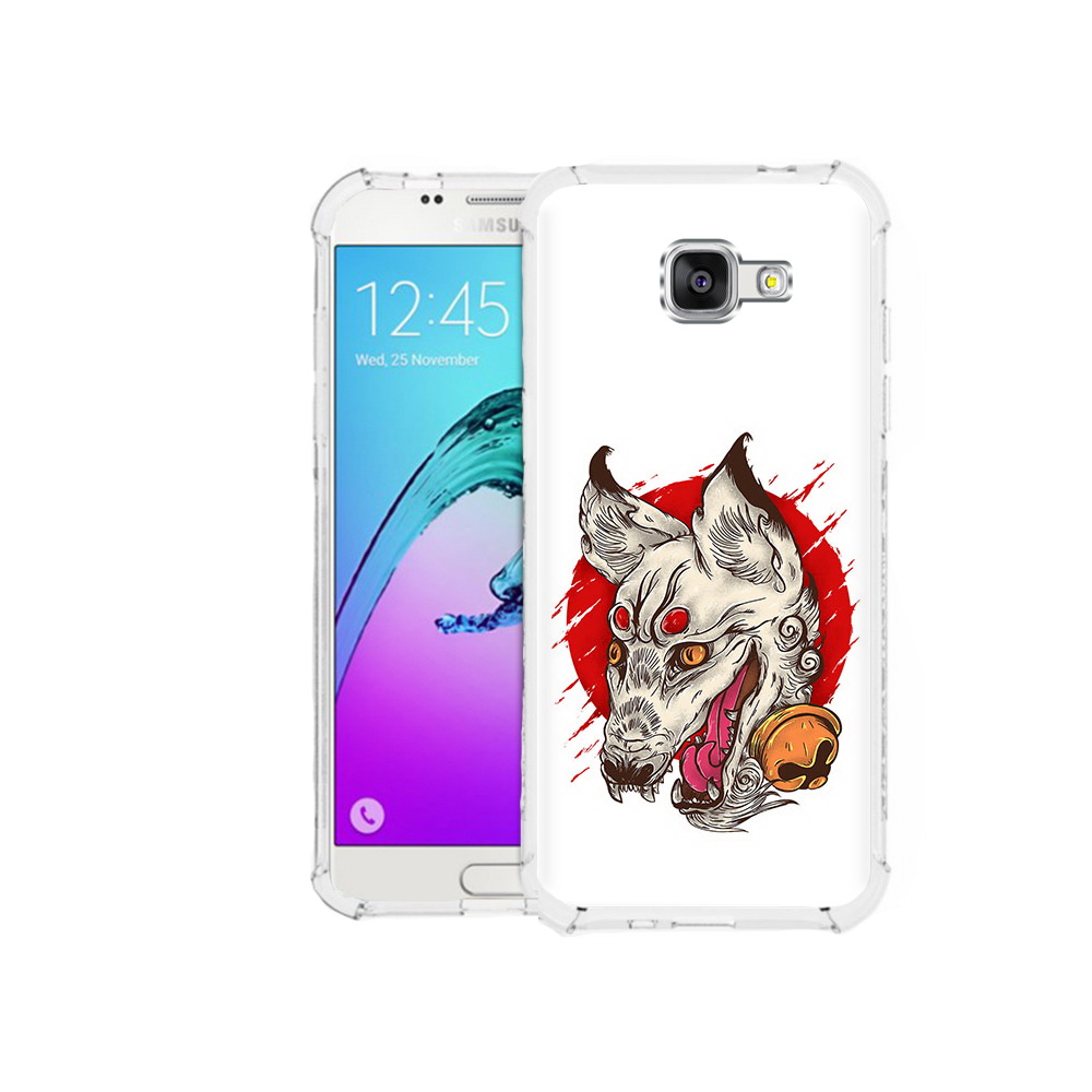 

Чехол MyPads Tocco для Samsung Galaxy A5 (2016) страшная собака (PT25252.581.627), Прозрачный, Tocco
