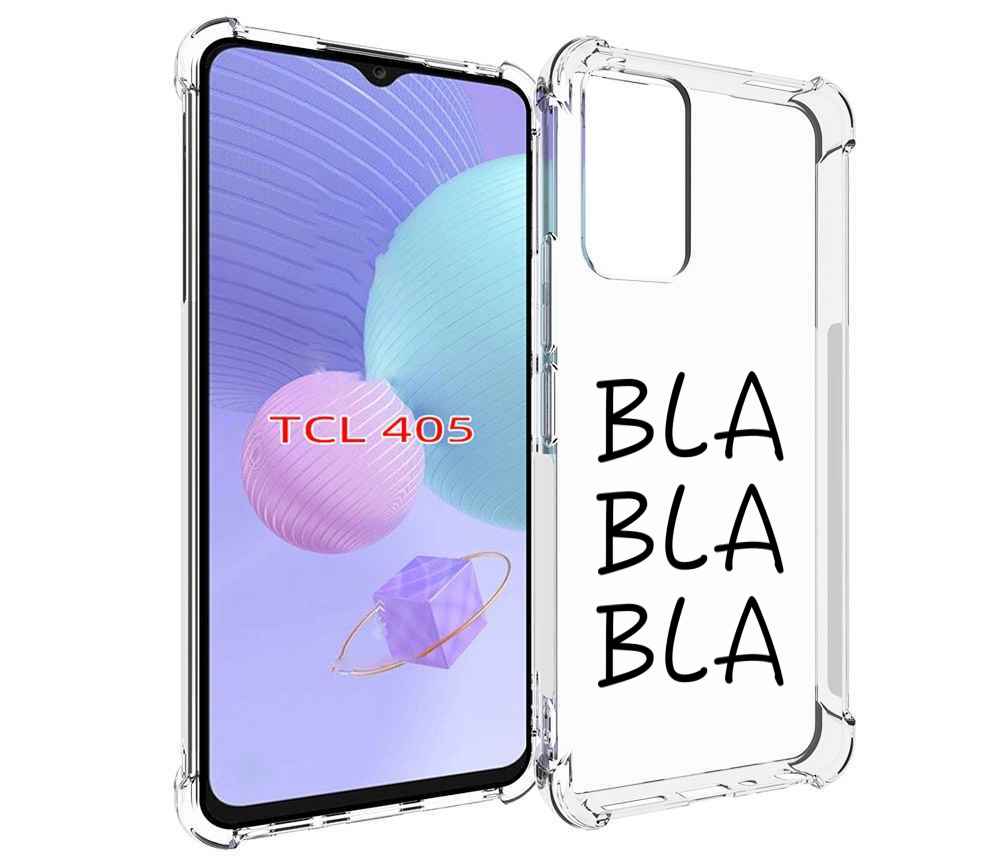 

Чехол MyPads Bla-Bla для TCL 405, Tocco