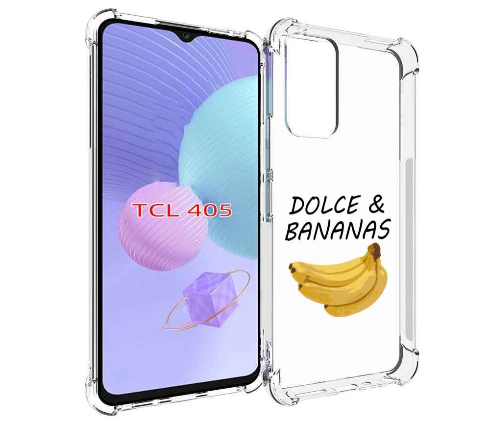 

Чехол MyPads Dolce Дольче банан для TCL 405, Tocco