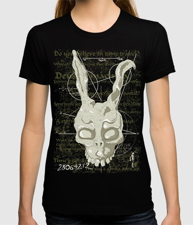 

Футболка женская Dream Shirts Фильм Донни Дарко черная S, Черный, Фильм Донни Дарко