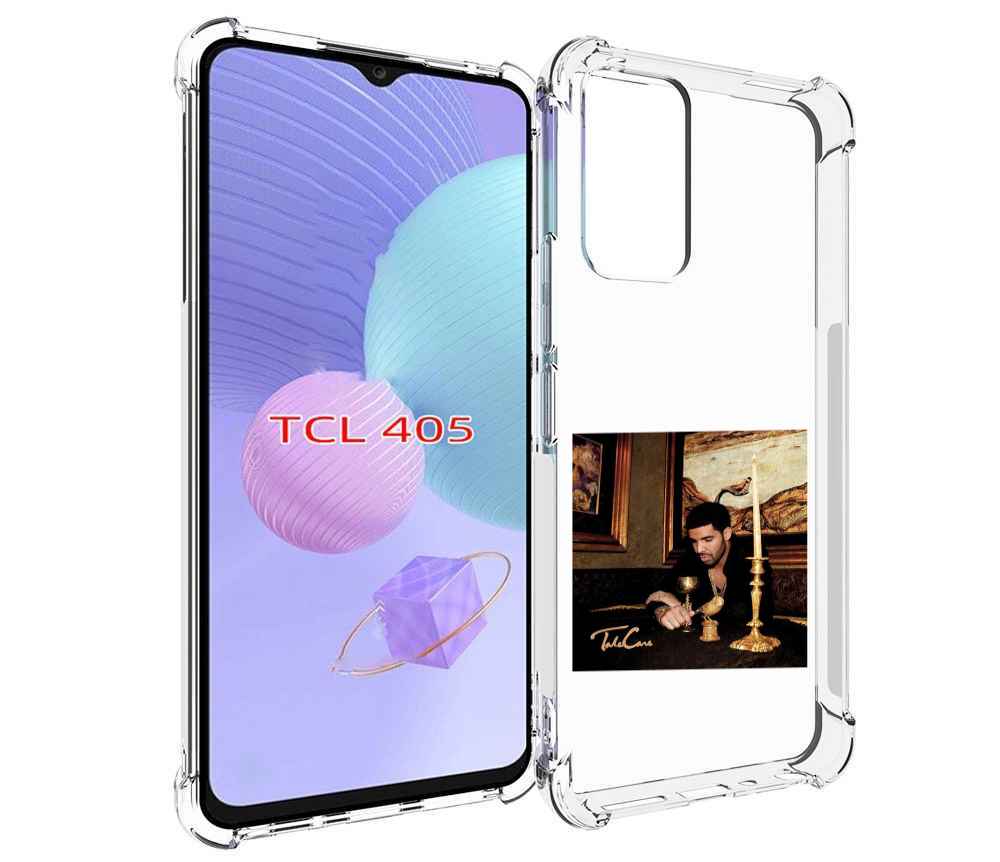 

Чехол MyPads Drake - Take Care для TCL 405, Tocco