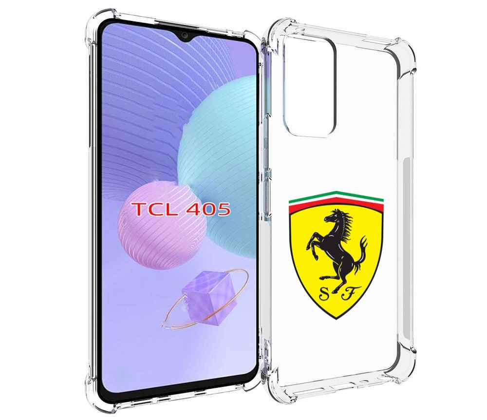 

Чехол MyPads Ferrari-3 мужской для TCL 405, Tocco