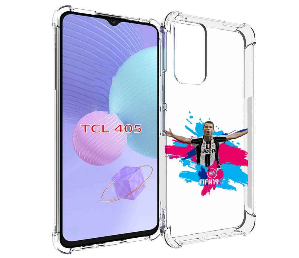 

Чехол MyPads Fifa 2022 мужской для TCL 405, Tocco