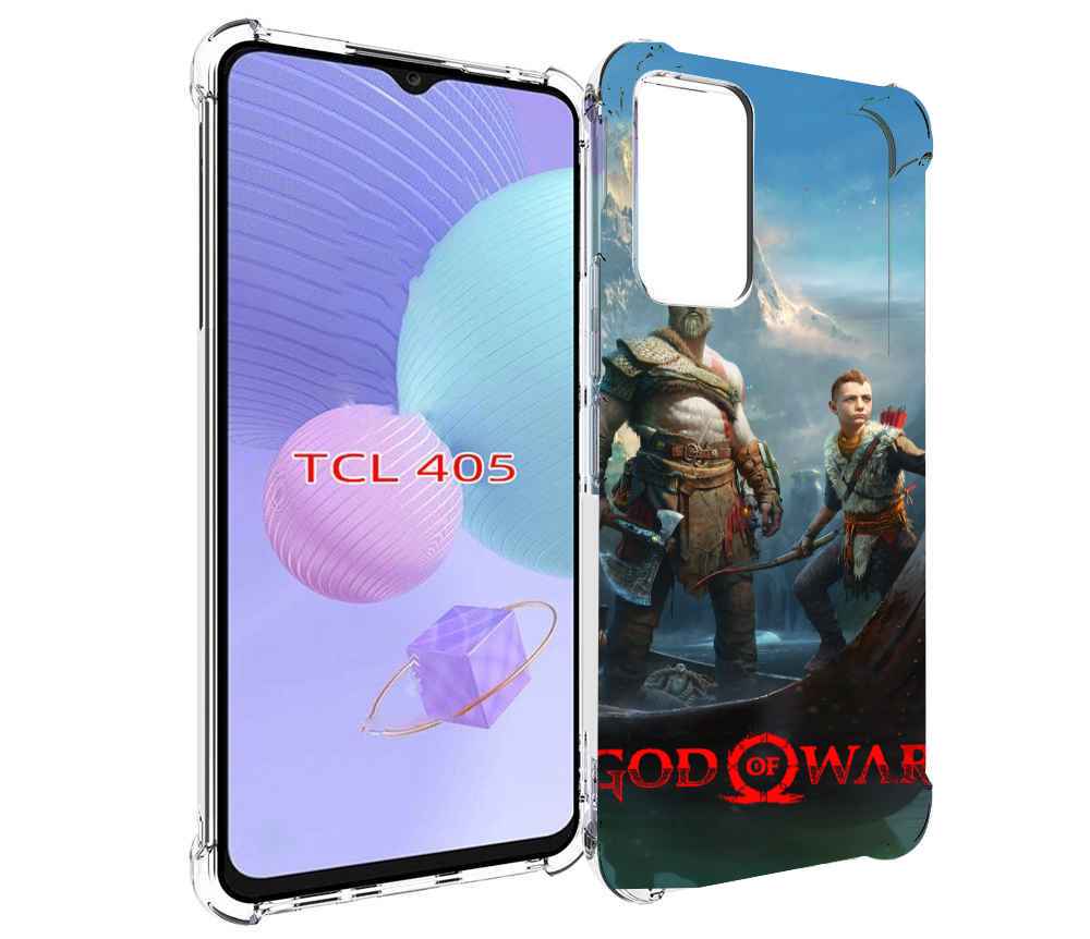 

Чехол MyPads God Of War Кратос Атрей для TCL 405, Tocco