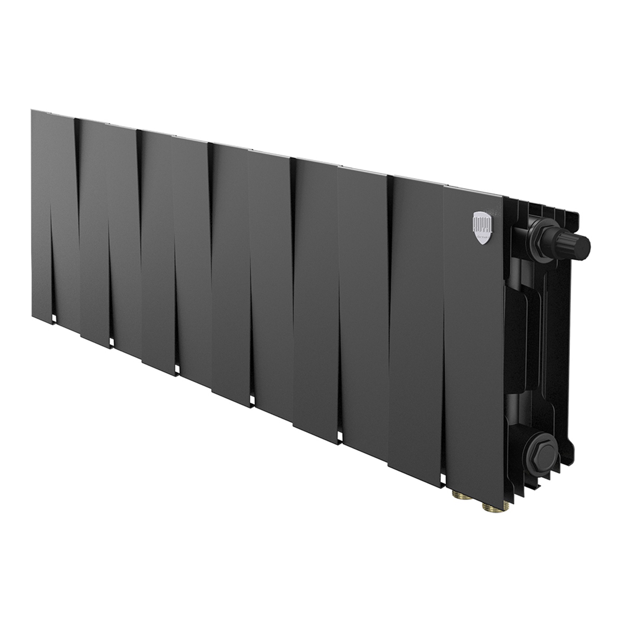 фото Радиатор royal thermo pianoforte 200 /noir sable - 12 секц. vdr