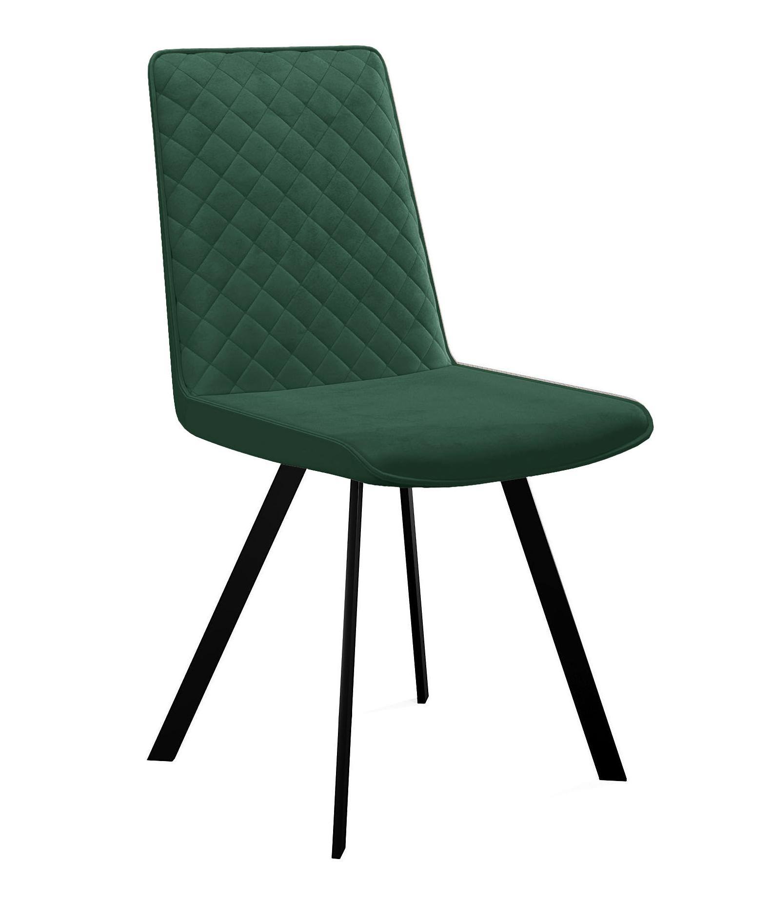 

Стул DikLine 202 В10 GREEN, ножки черные