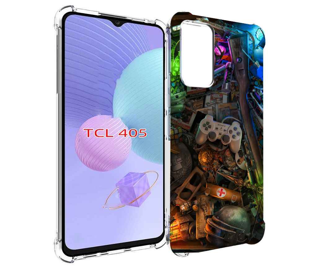 

Чехол MyPads JlaMBcPa6eM для TCL 405, Tocco