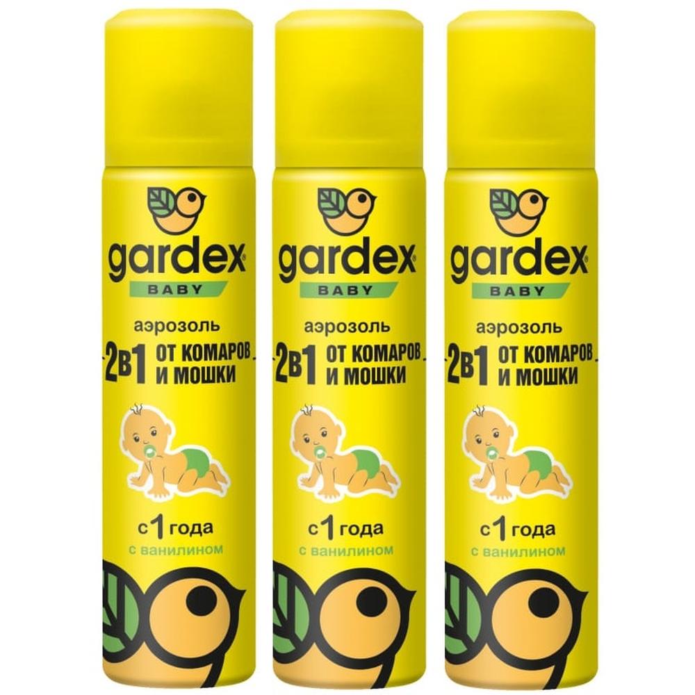 

Аэрозоль от насекомых Gardex Baby 32733(3) 80 мл, Baby