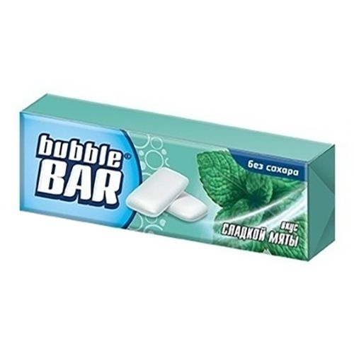 

Жевательная резинка Bubble Bar мята 13,2 г
