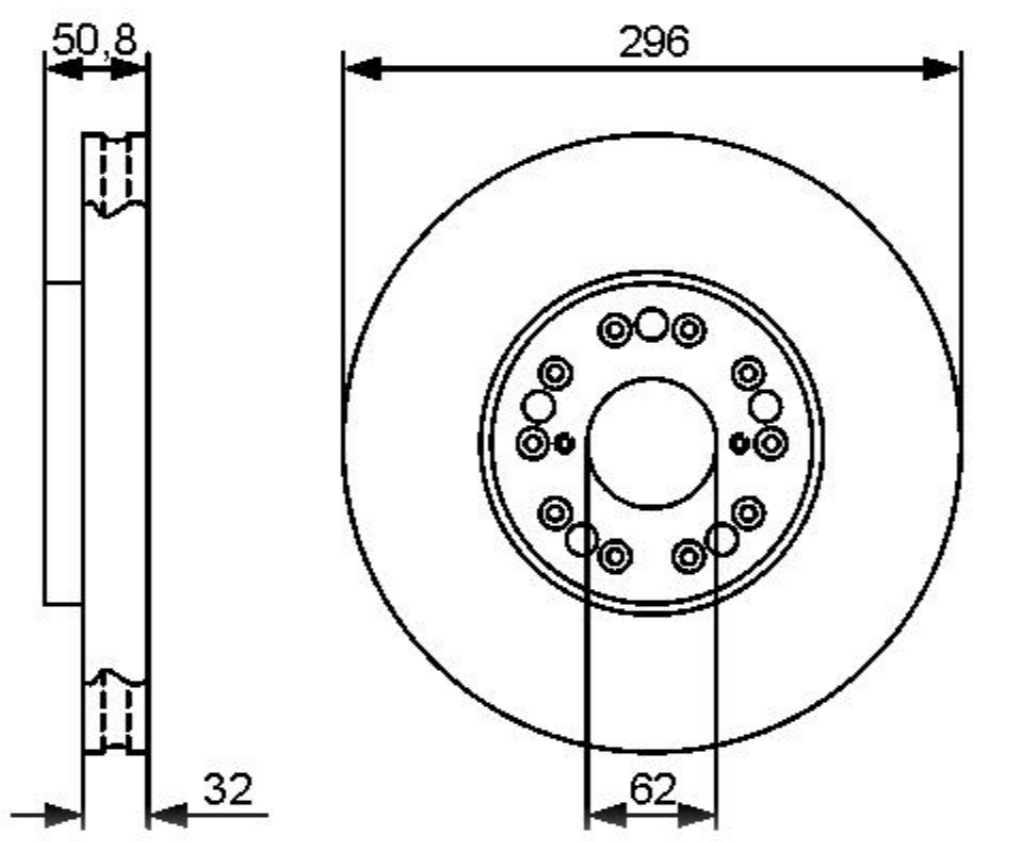 

AVANTECH BR0124S Диск тормозной 1шт
