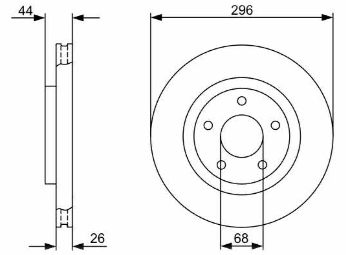 

AVANTECH BR0205S Диск тормозной 1шт