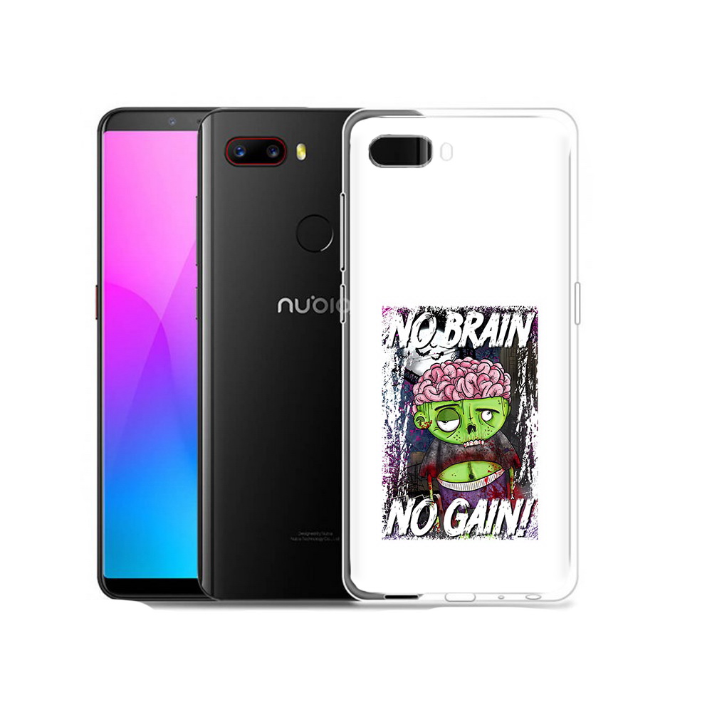 Чехол MyPads Tocco для ZTE Nubia Z18 глупый зомби (PT115657.463.289)
