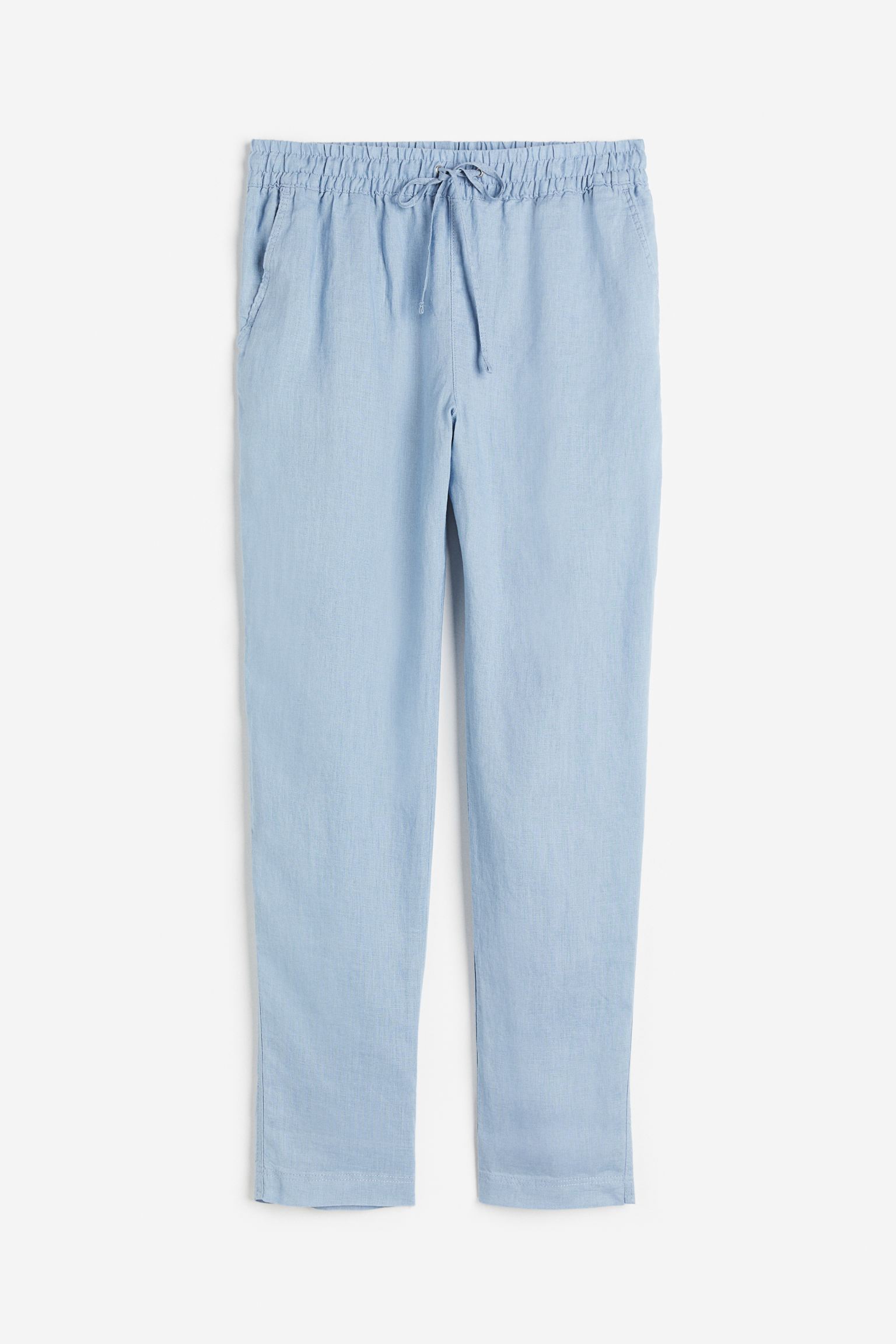 

Брюки женские H&M 954891038 голубые L (доставка из-за рубежа), Голубой, 0954891038
