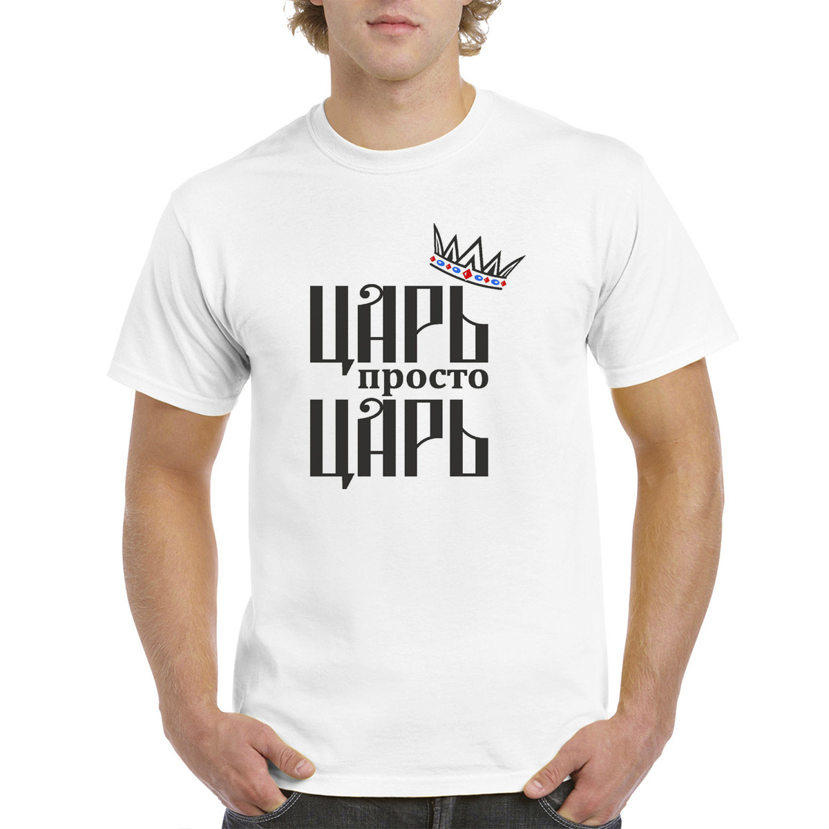 

Футболка унисекс CoolPodarok M0114416 белая 52 RU, Белый, M0114416