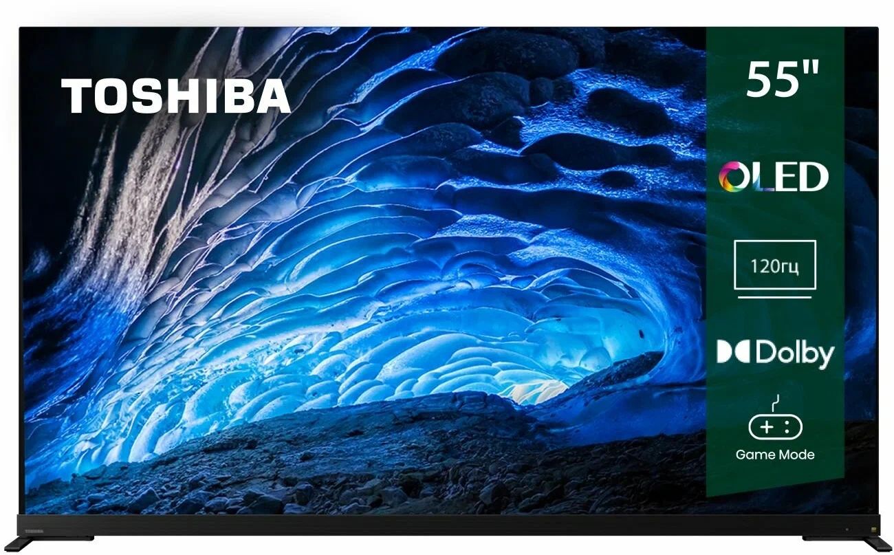 

Телевизор Toshiba 55X9900LE, 55"(139 см), UHD 4K, Черный, 55X9900LE