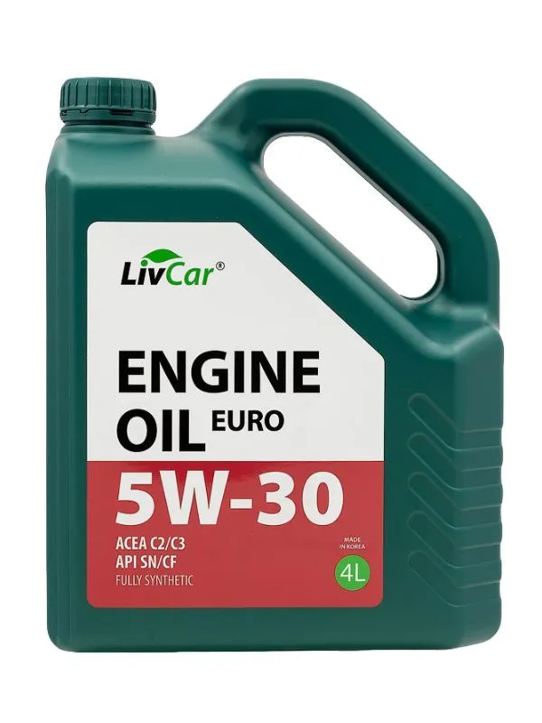 Моторное масло LivCar 5W30 EURO C2/3 SN/CF 4л