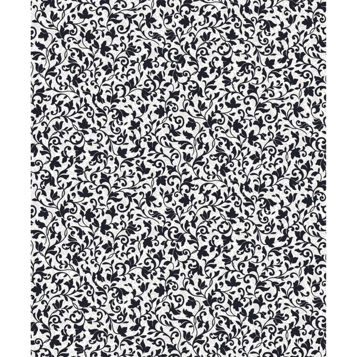 

Обои акриловые на бумажной основе Саратовские обои П321-06 Рококо фон-Н, 0.53x10м, Черный;белый