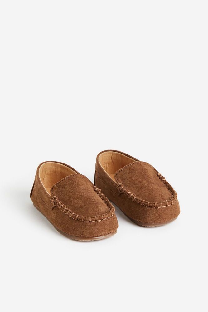 

Слипоны детские H&M 1202709, Коричневый, 23, 1202709