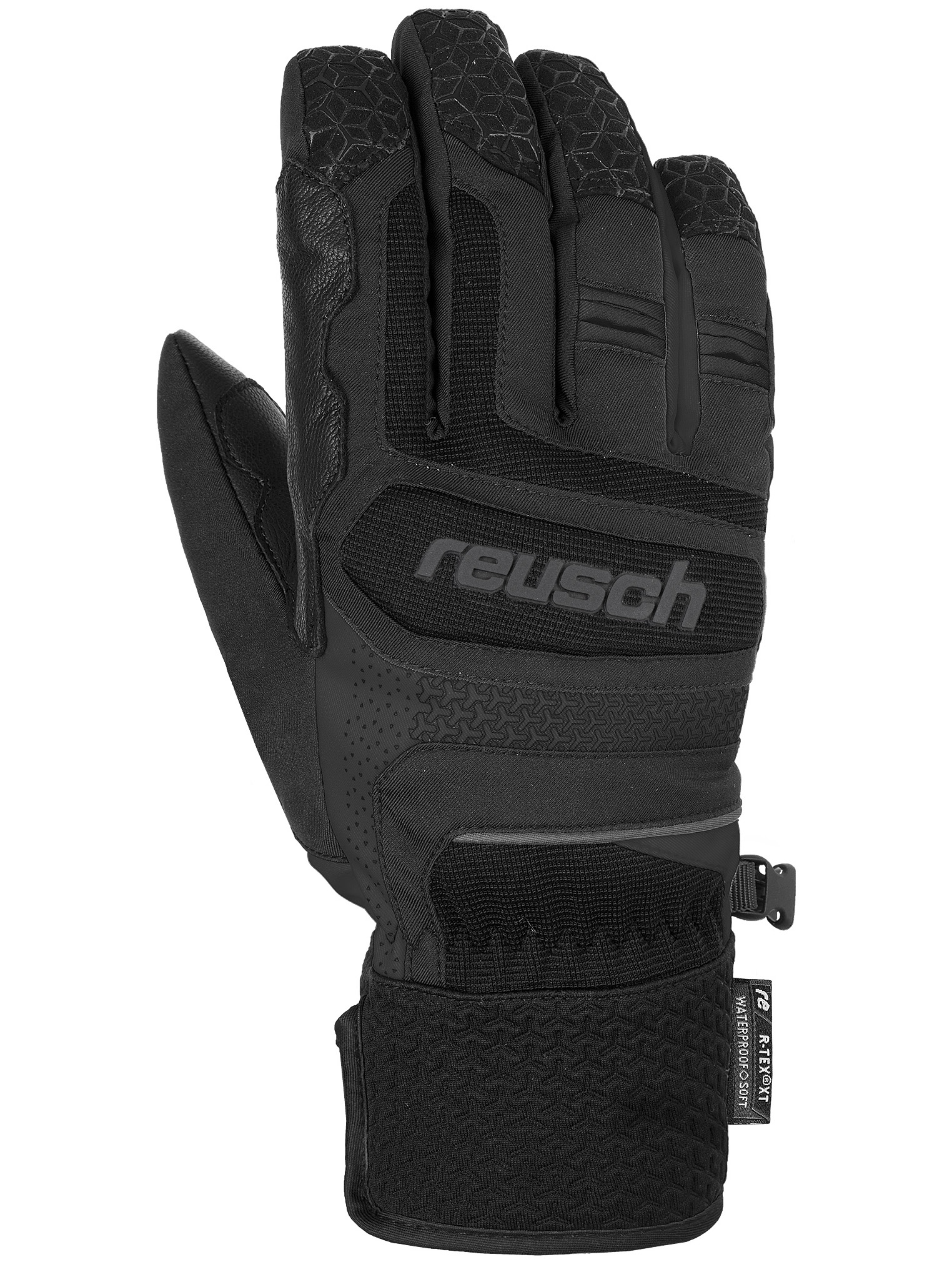 фото Перчатки горнолыжные reusch 2020-21 stuart r-tex® xt black (inch (дюйм):8)