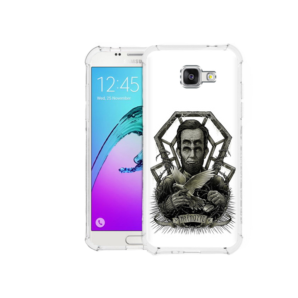 

Чехол MyPads Tocco для Samsung Galaxy A5 (2016) франклин абстракция (PT25252.581.662), Прозрачный, Tocco