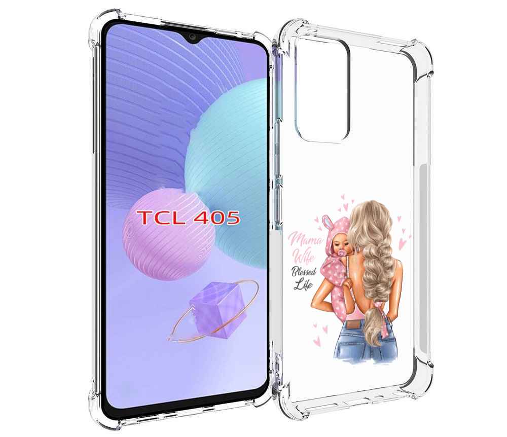 

Чехол MyPads Mama-wibe для TCL 405, Tocco